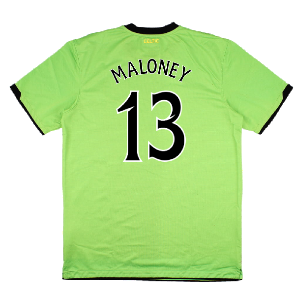 Celtic 2010-11 Away Shirt (Sponsorless) (M) (Very Good) (Maloney 13)_1