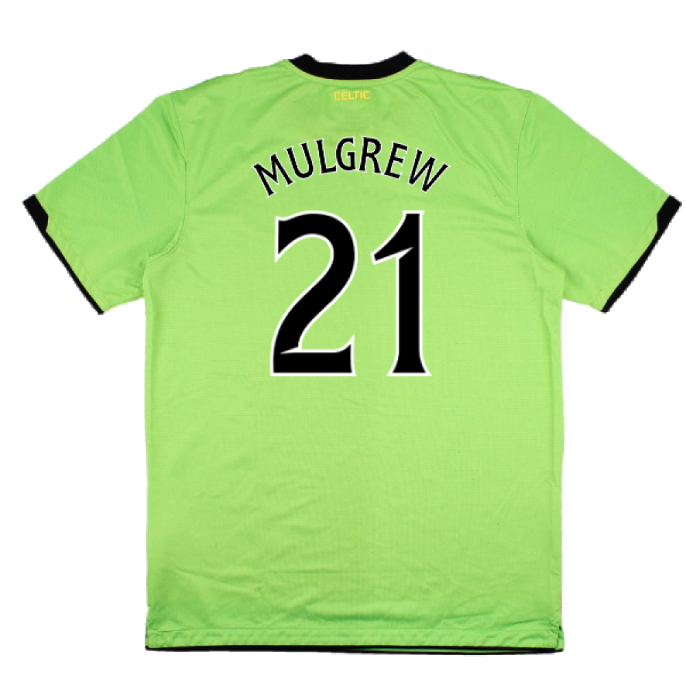 Celtic 2010-11 Away Shirt (Sponsorless) (M) (Very Good) (Mulgrew 21)_1