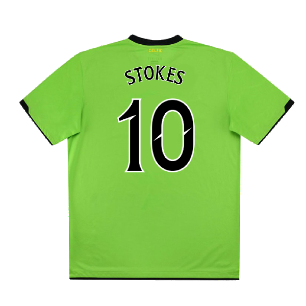 Celtic 2010-11 Away Shirt (XL) (Mint) (Stokes 10)_1