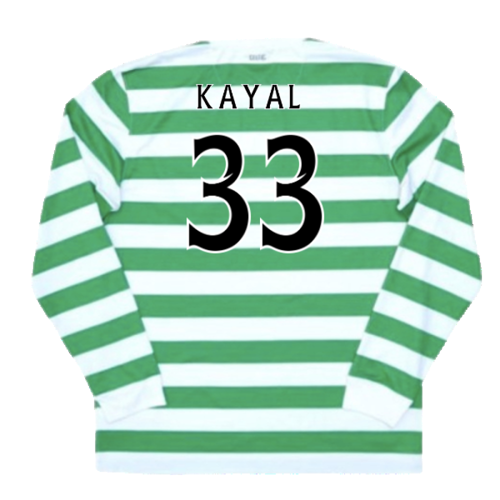 Celtic 2012-13 Long Sleeved Home Shirt (XL) (Excellent) (Kayal 33)_1