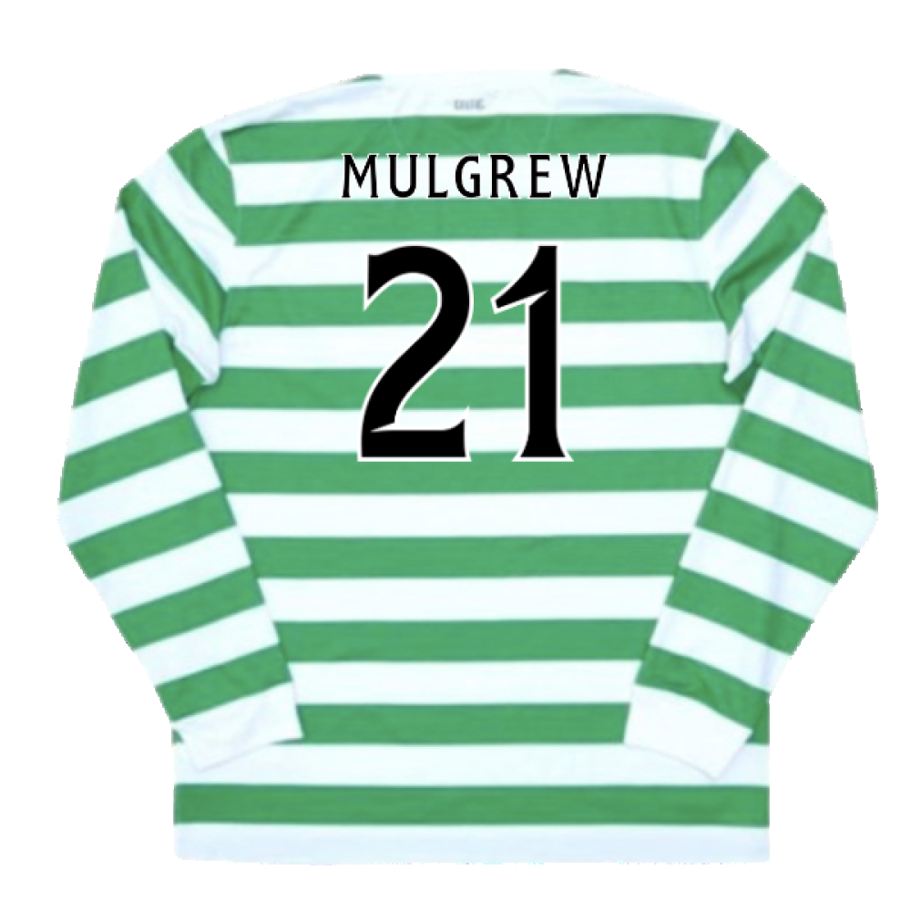 Celtic 2012-13 Long Sleeved Home Shirt (XL) (Excellent) (Mulgrew 21)_1