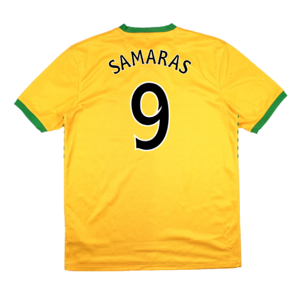 Celtic 2013-14 Away Shirt (Sponsorless) (XL Boys) (Good) (Samaras 9)_1