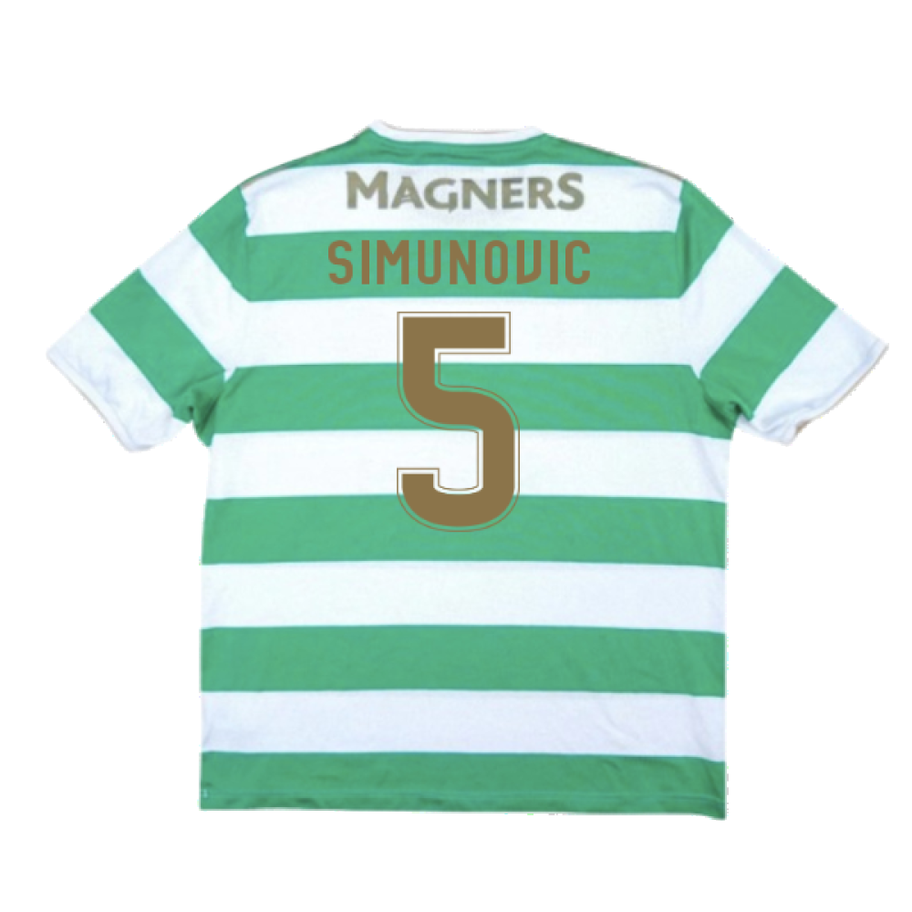 Celtic 2017-18 Home Shirt (Very Good) (Simunovic 5)_1