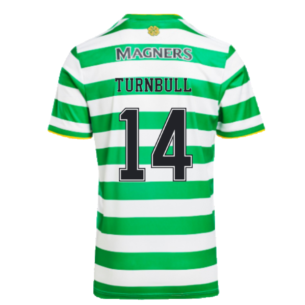 Celtic 2020-21 Home Shirt (L) (Mint) (TURNBULL 14)_1