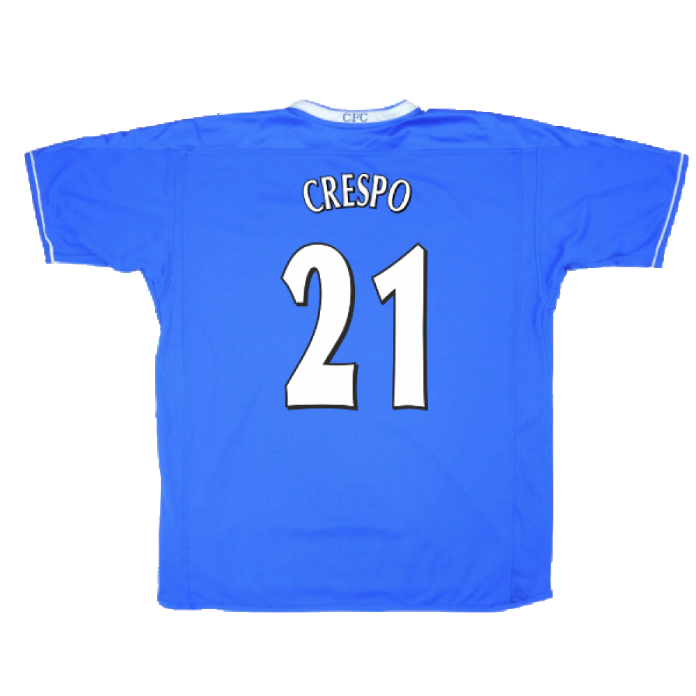 Chelsea 2003-05 Home Shirt (S) (Very Good) (Crespo 21)_1