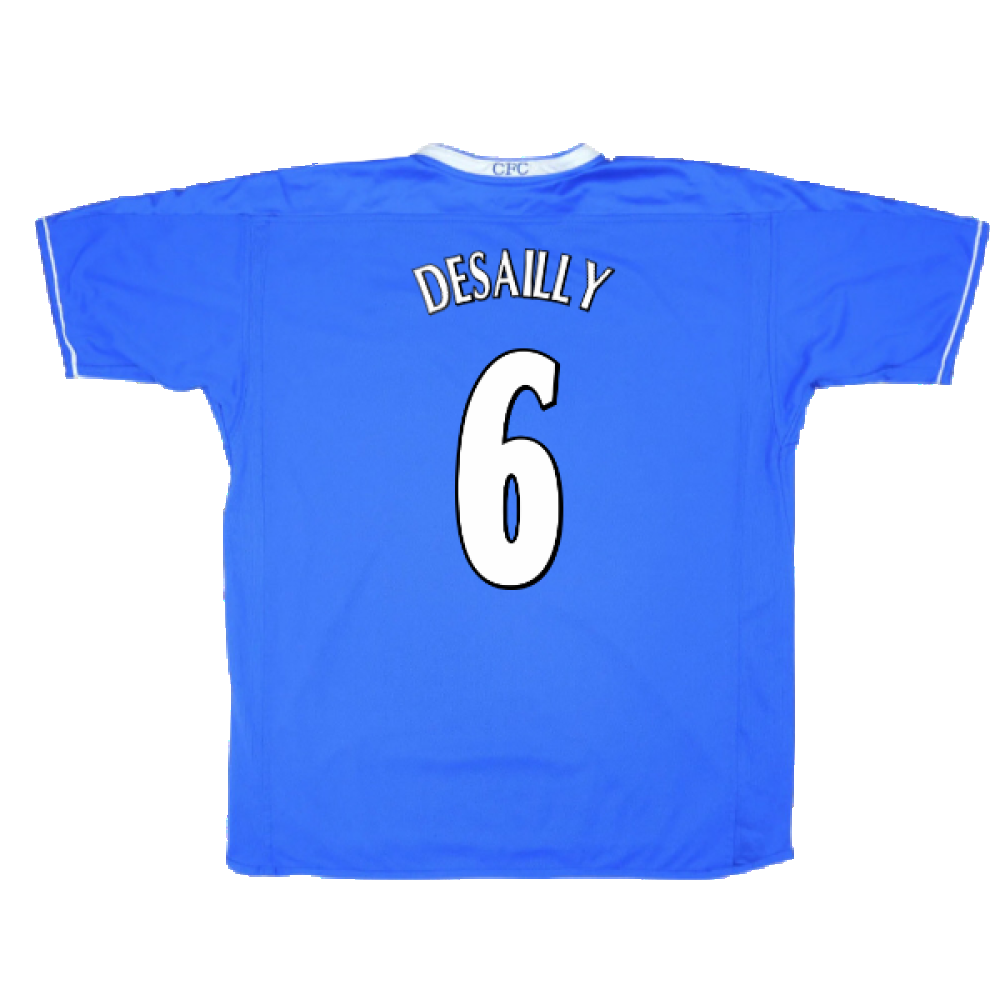 Chelsea 2003-05 Home Shirt (S) (Very Good) (Desailly 6)_1