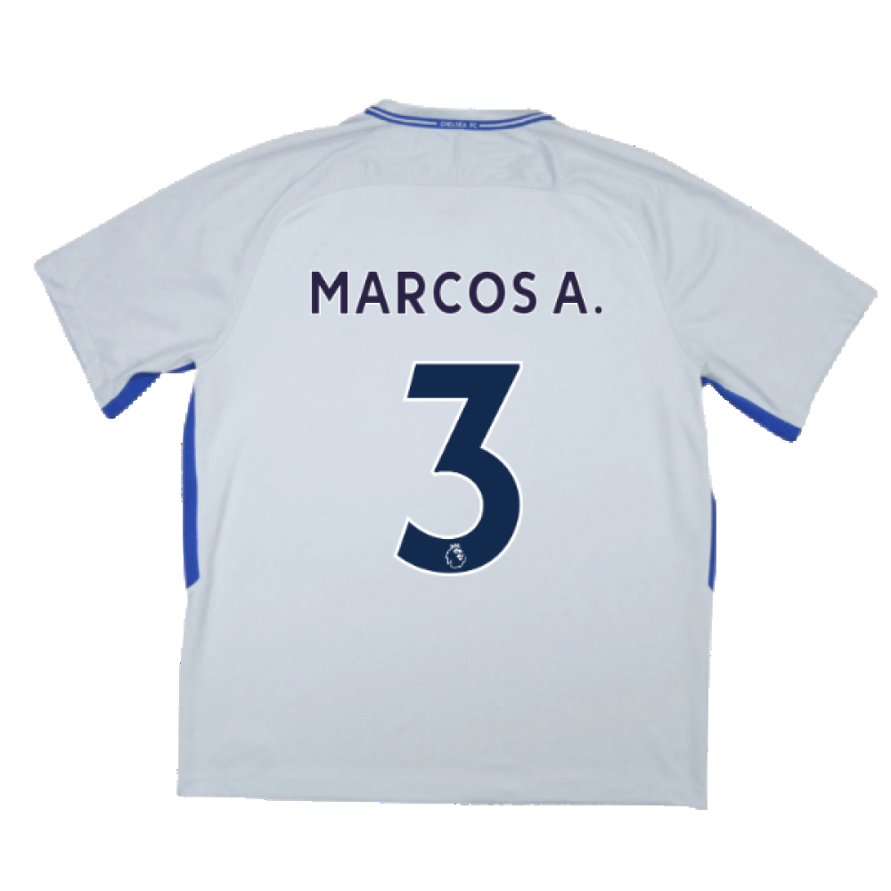 Chelsea 2017-18 Away Shirt (XLB) (Very Good) (Marcos A. 3)_1