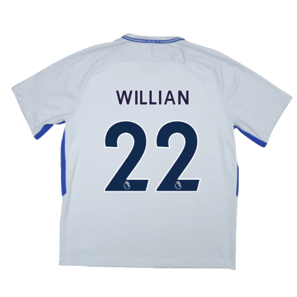 Chelsea 2017-18 Away Shirt (Very Good) (Willian 22)_1