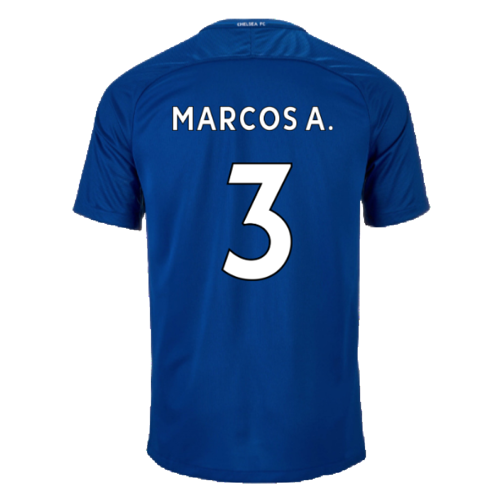 Chelsea 2017-18 Home Shirt (M) (BNWT) (Marcos A. 3)_1