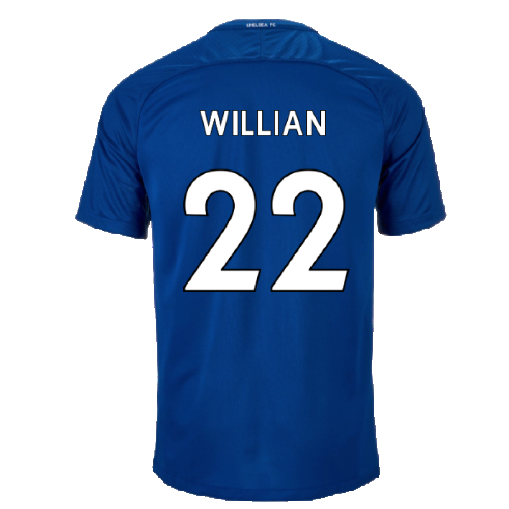 Chelsea 2017-18 Home Shirt (M) (BNWT) (Willian 22)_1