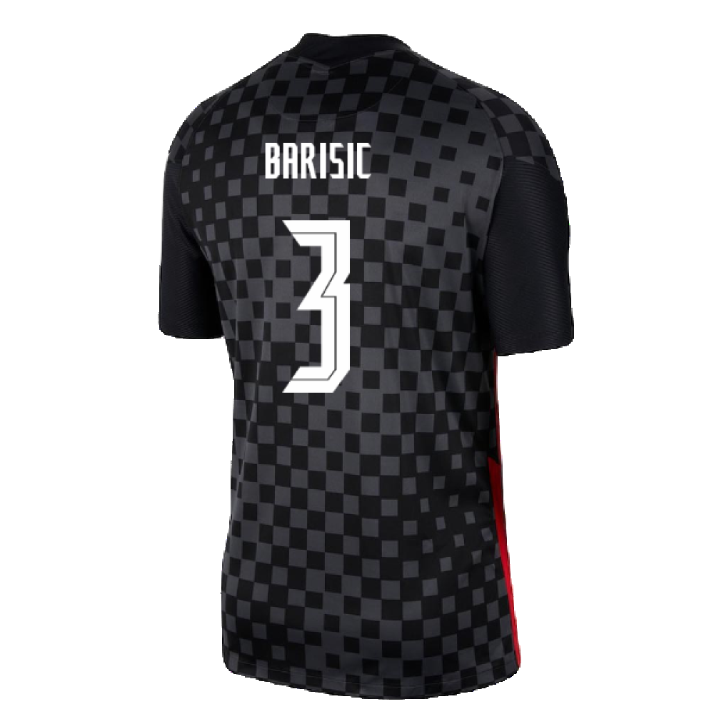 Croatia 2020-21 Away Shirt (S) (BARISIC 3) (Excellent)_1