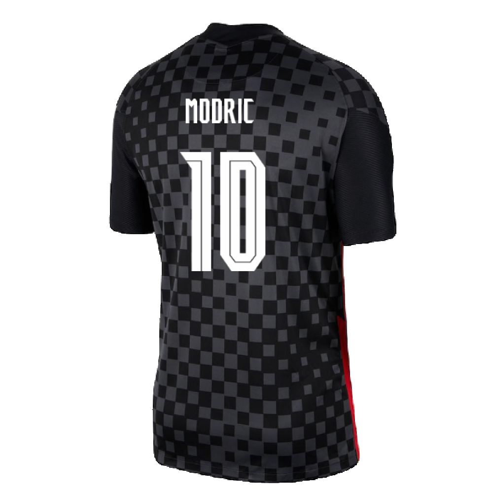 Croatia 2020-21 Away Shirt (S) (MODRIC 10) (Excellent)_1