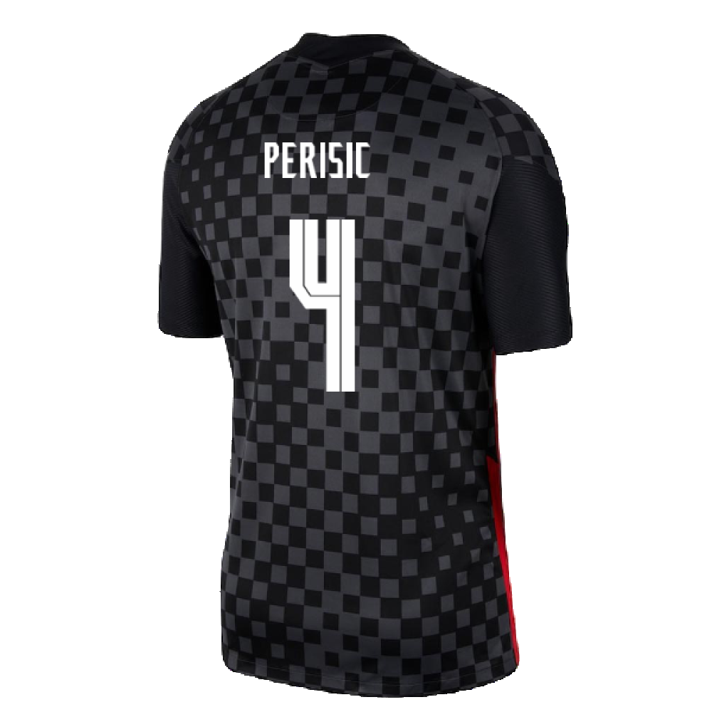 Croatia 2020-21 Away Shirt (S) (PERISIC 4) (Excellent)_1