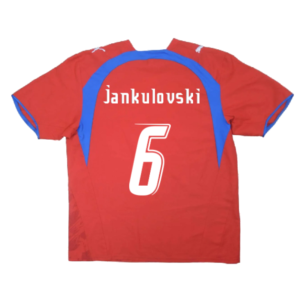 Czech Republic 2006-08 Home Shirt (L) (Very Good) (Jankulovski 6)_1