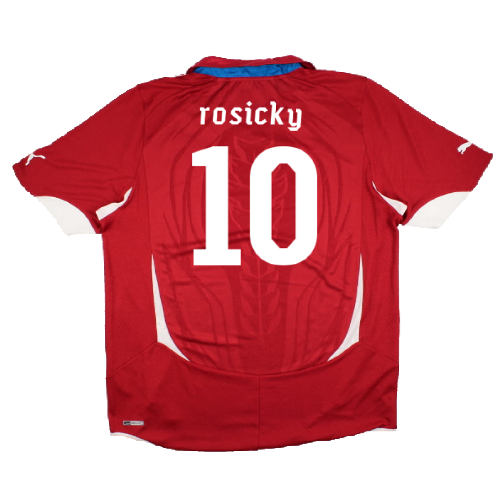 Czech Republic 2010-11 Home Shirt (XL) (BNWT) (Rosicky 10)_1