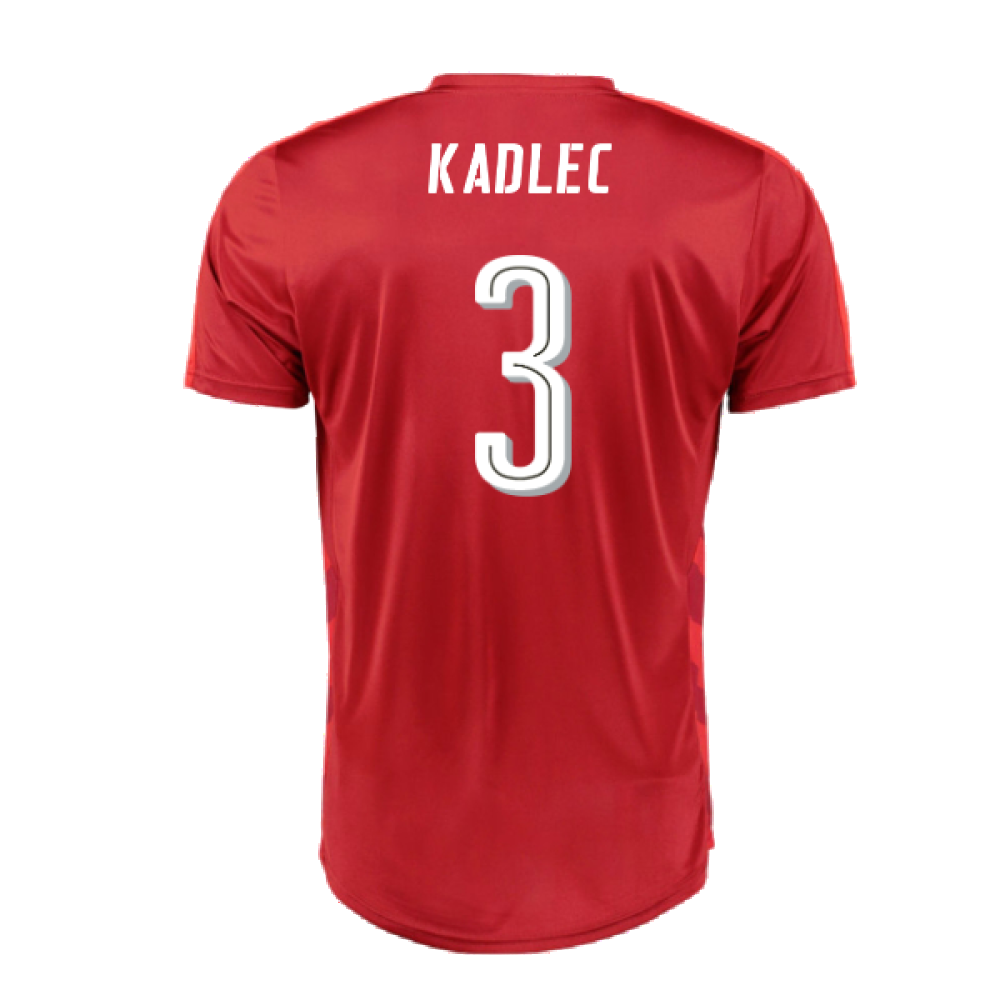 Czech Republic 2016-17 Home Shirt (XL) (Good) (Kadlec 3)_1