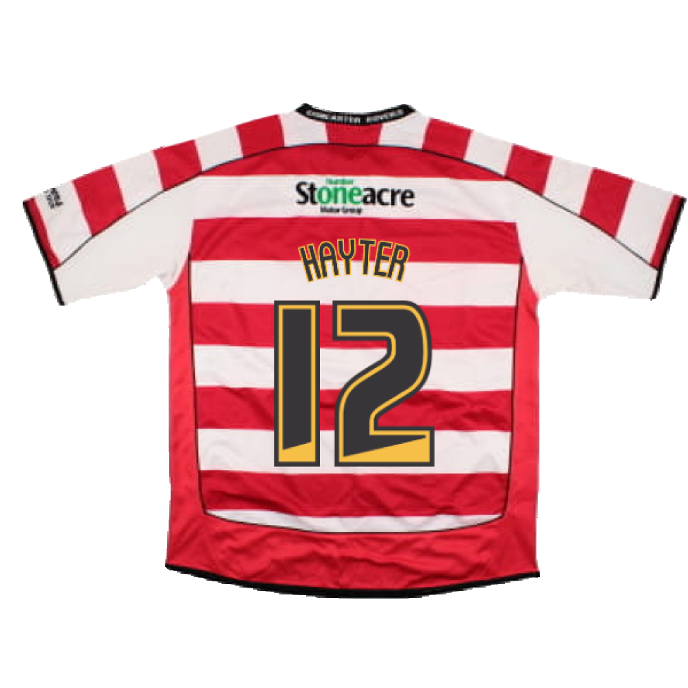 Doncaster 2008-09 Home Shirt (XL) (Good) (Hayter 12)_1