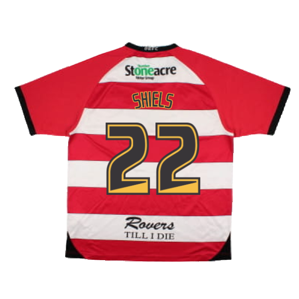 Doncaster 2009-2010 Home Shirt (XL) (Very Good) (Shiels 22)_1