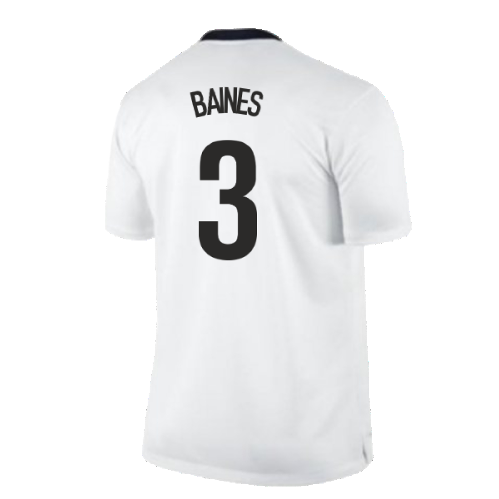 England 2013-14 Home Shirt (S) (Excellent) (BAINES 3)_1