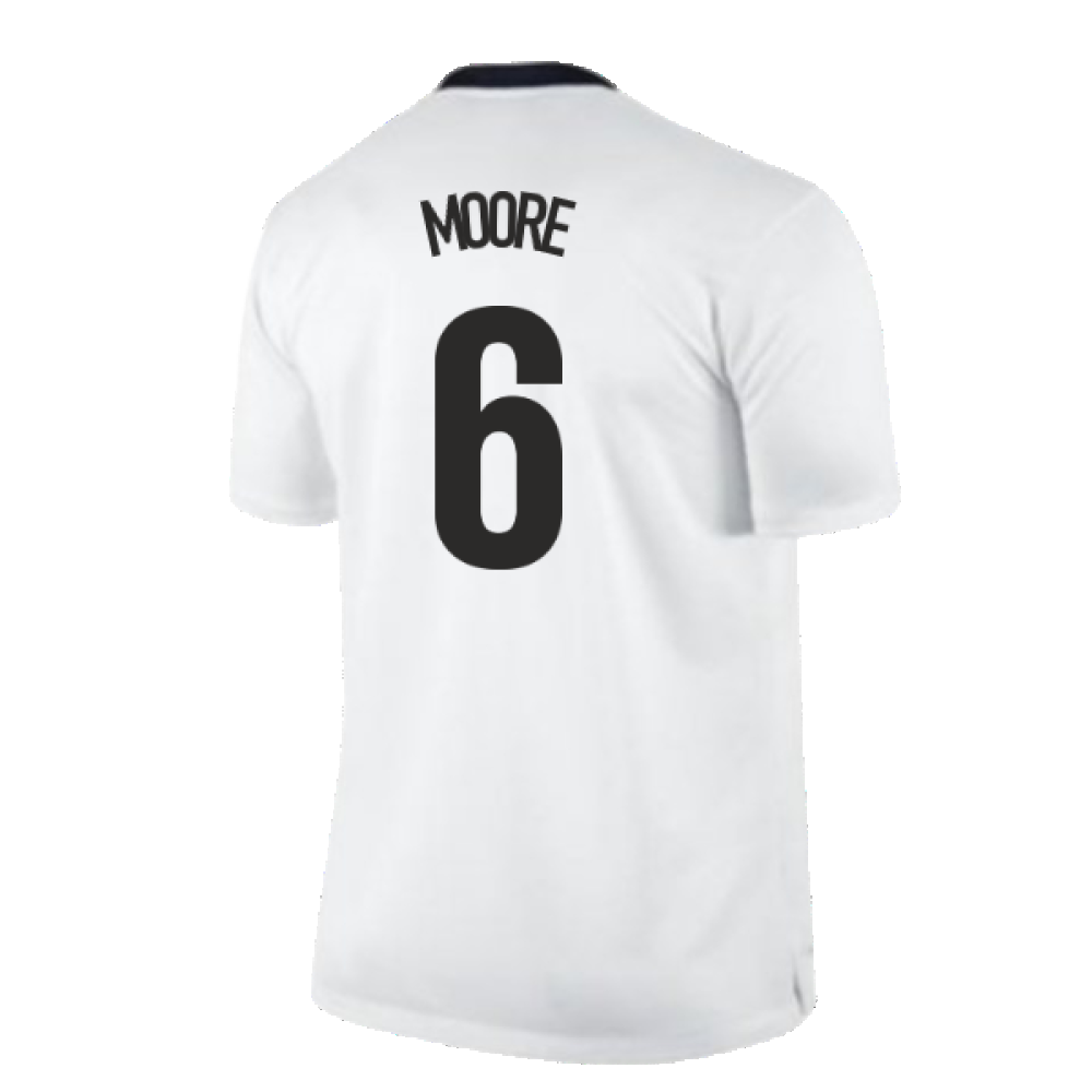 England 2013-14 Home Shirt (S) (Excellent) (MOORE 6)_1