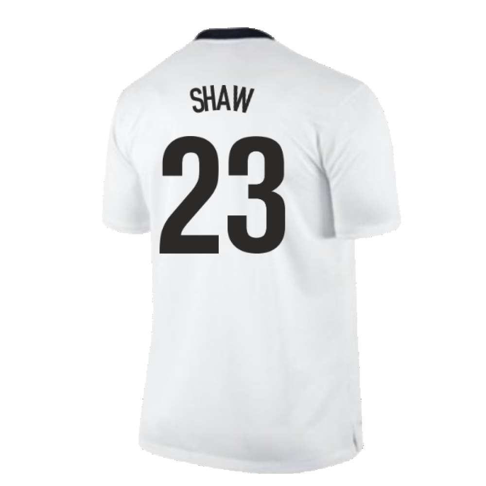 England 2013-14 Home Shirt (XS) (Good) (SHAW 23)_1