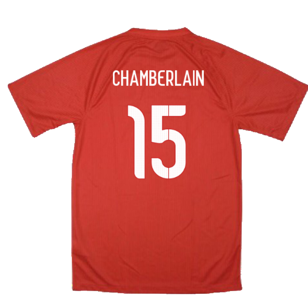 England 2014-16 Away Shirt (XL) (Very Good) (CHAMBERLAIN 15)_1