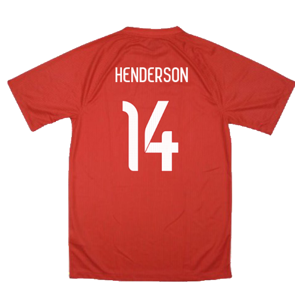 England 2014-16 Away Shirt (XL) (Very Good) (HENDERSON 14)_1