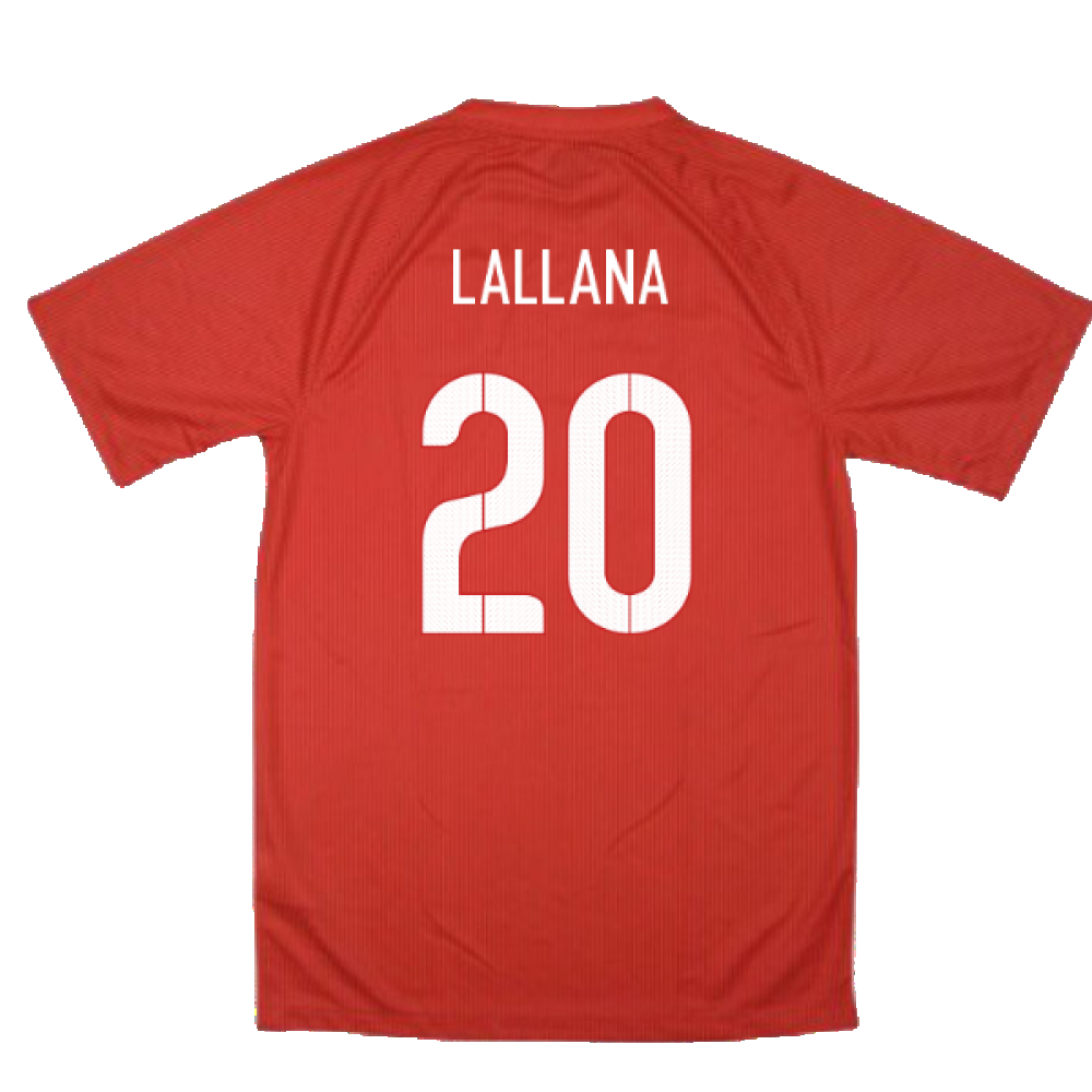 England 2014-16 Away Shirt (XL) (Very Good) (LALLANA 20)_1