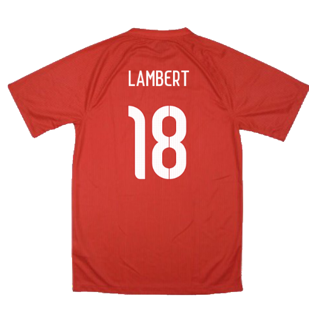 England 2014-16 Away Shirt (XL) (Very Good) (LAMBERT 18)_1