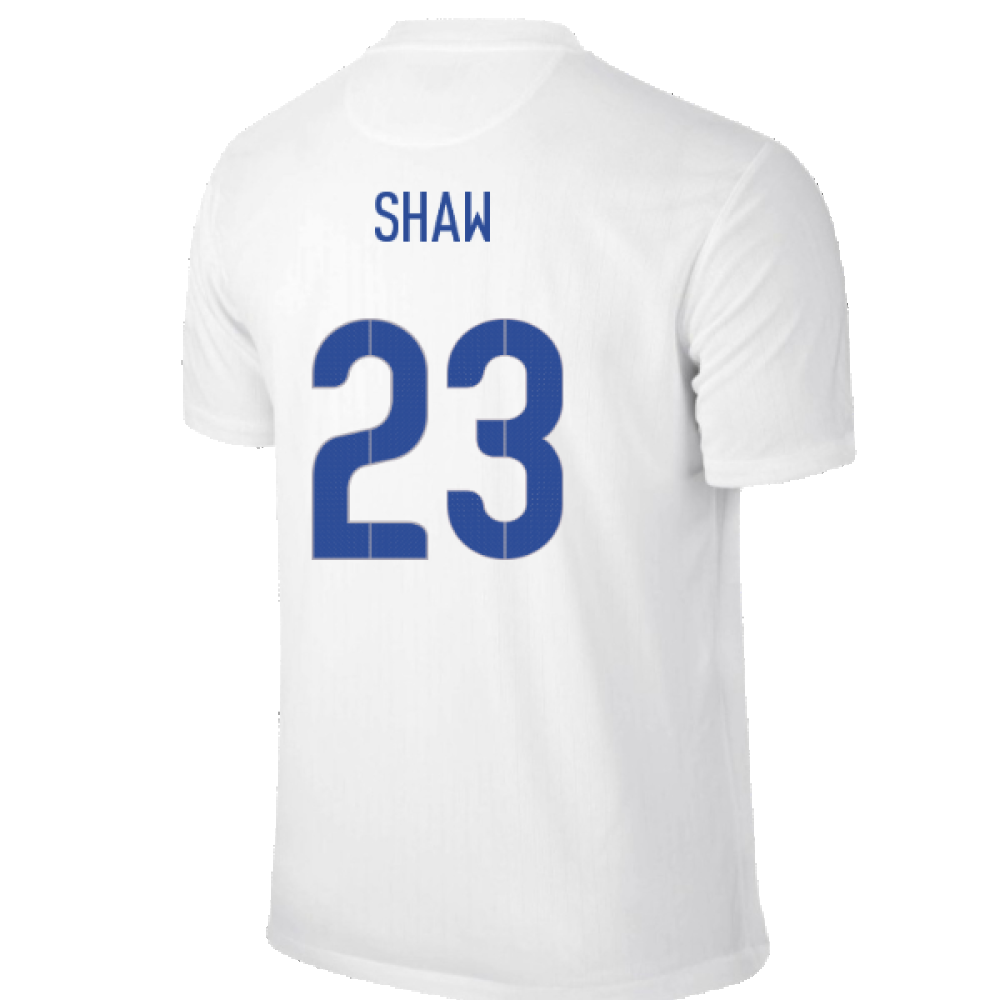 England 2014-16 Home Shirt (M) (Good) (SHAW 23)_1