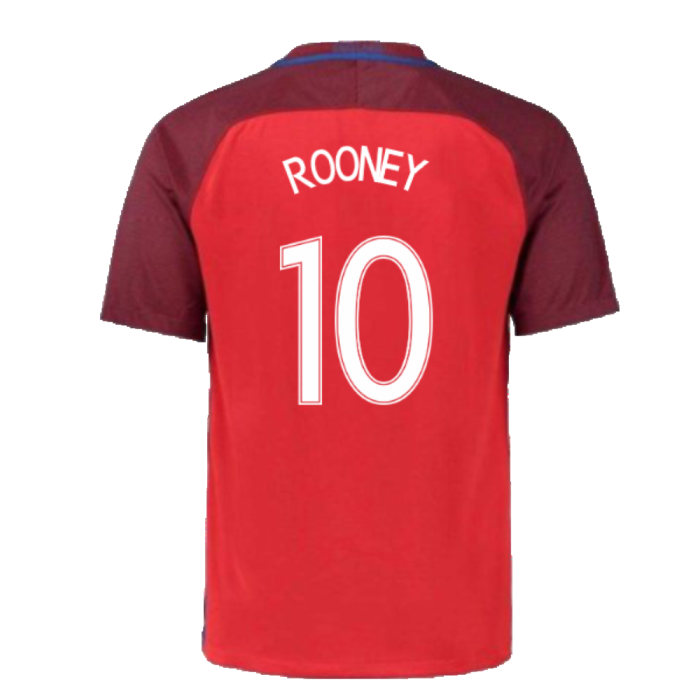 England 2016-17 Away Shirt (S) (Very Good) (Rooney 10)_1