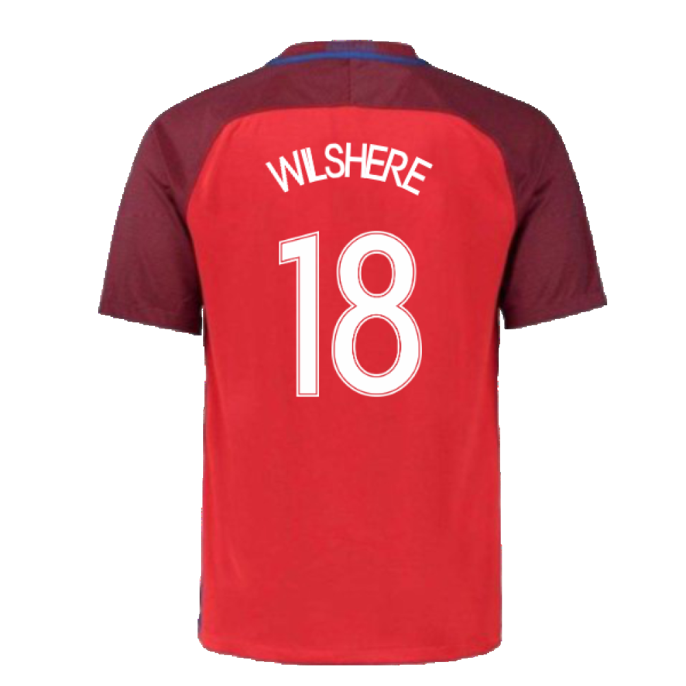 England 2016-17 Away Shirt (M) (Excellent) (Wilshere 18)_1