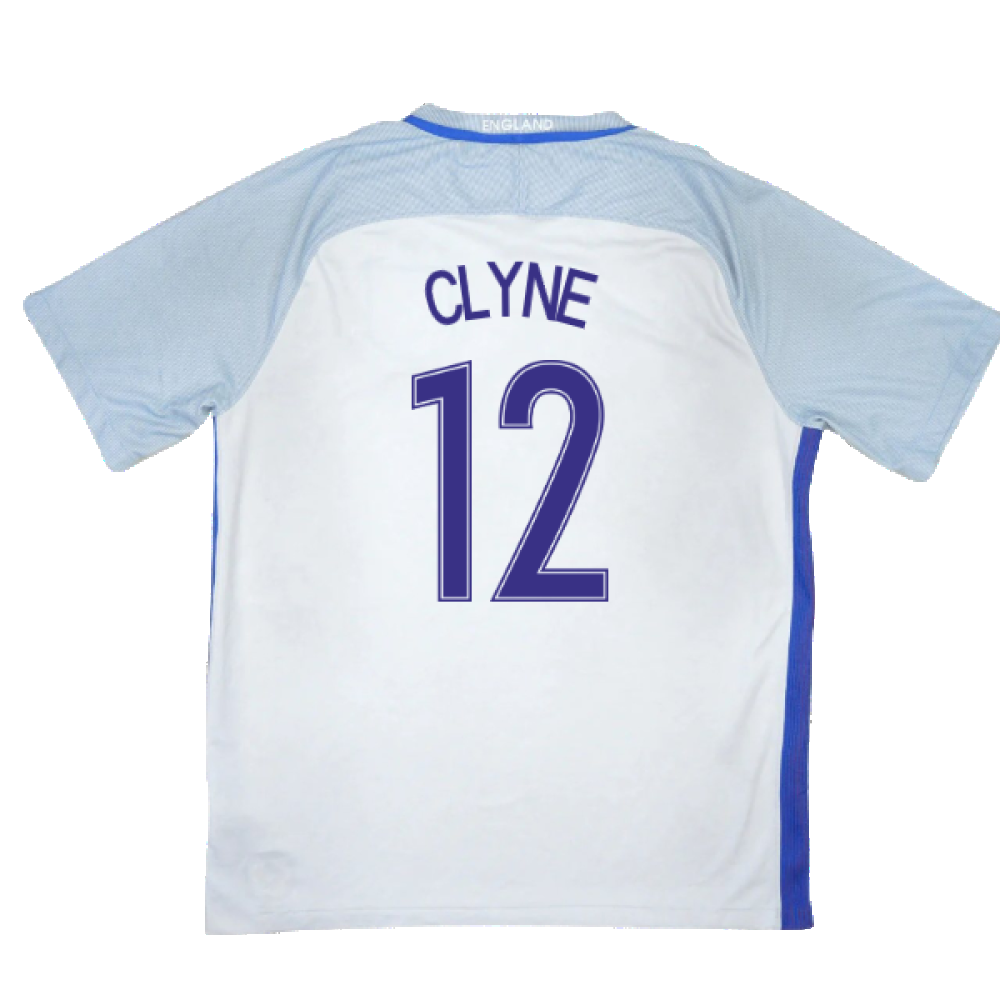 England 2016-17 Home Shirt (M) (Good) (Clyne 12)_1