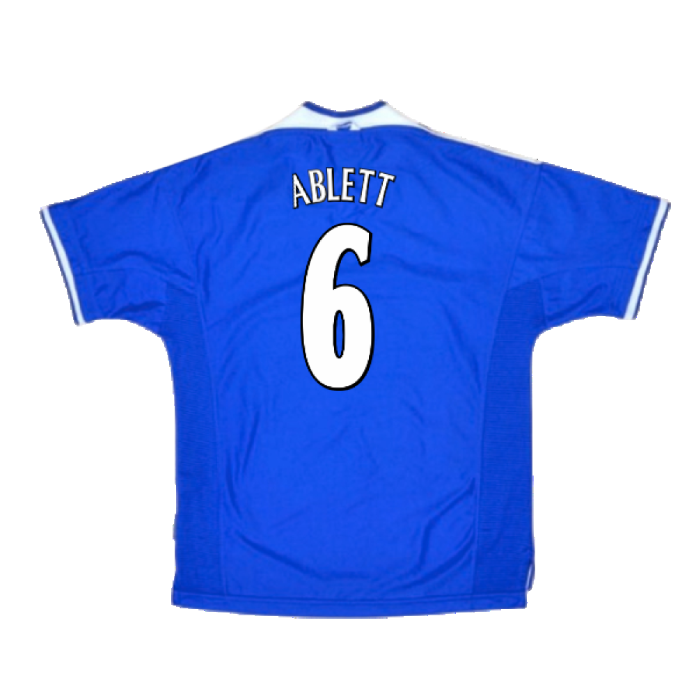 Everton 1999-00 Home Shirt (XL) (Excellent) (Ablett 6)_1