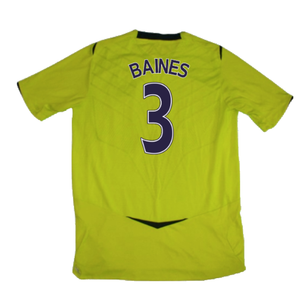 Everton 2008-09 Third Shirt (Excellent) (Baines 3)_1