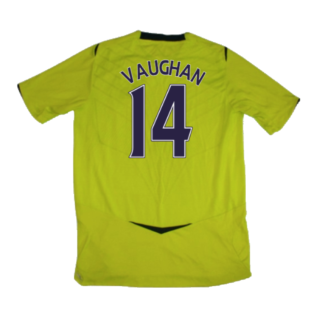 Everton 2008-09 Third Shirt (Excellent) (Vaughan 14)_1