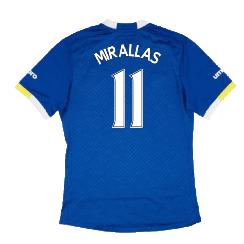 Everton 2016-17 Home Shirt (2XL) (Mint) (MIRALLAS 11)_1