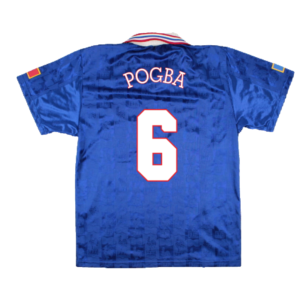 France 1996-98 Home Shirt (M) (Excellent) (POGBA 6)_1