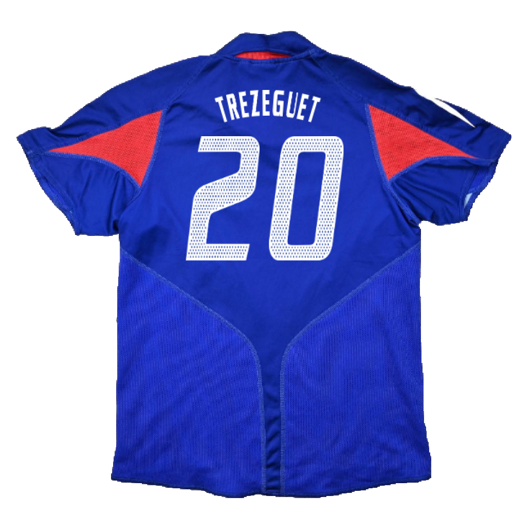 France 2004-06 Home Shirt (L) (Mint) (Trezeguet 20)_1