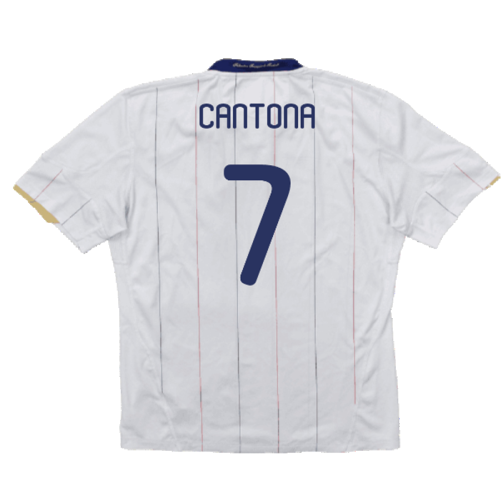 France 2010-11 Away Shirt (M) (Excellent) (CANTONA 7)_1