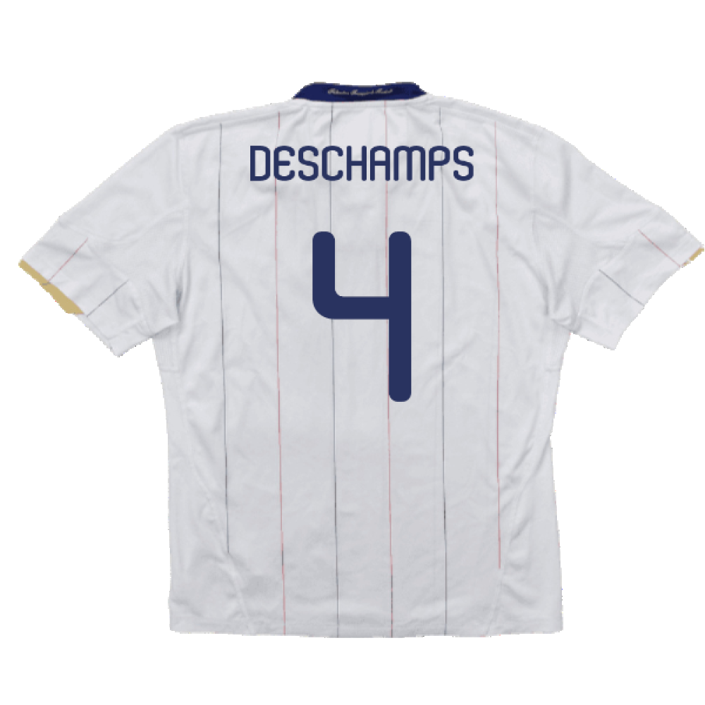 France 2010-11 Away Shirt (M) (Excellent) (DESCHAMPS 4)_1