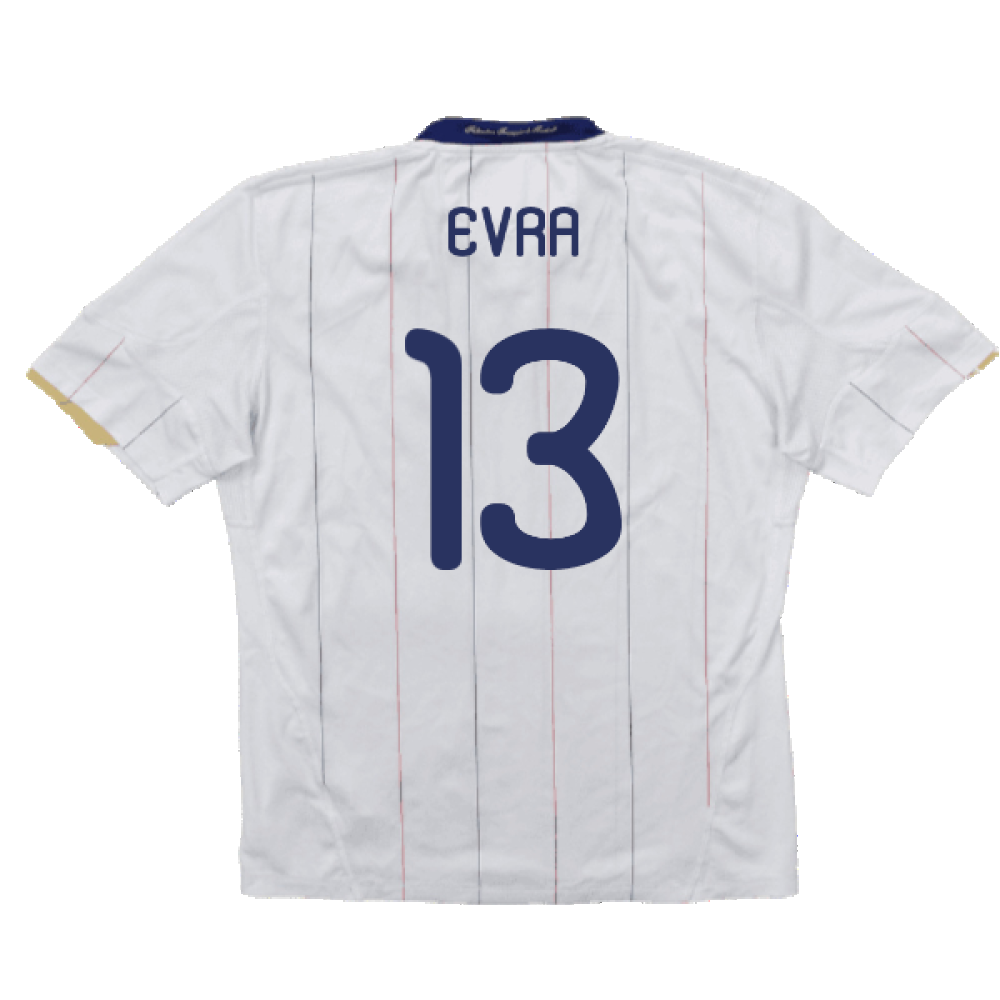 France 2010-11 Away Shirt (M) (Excellent) (Evra 13)_1