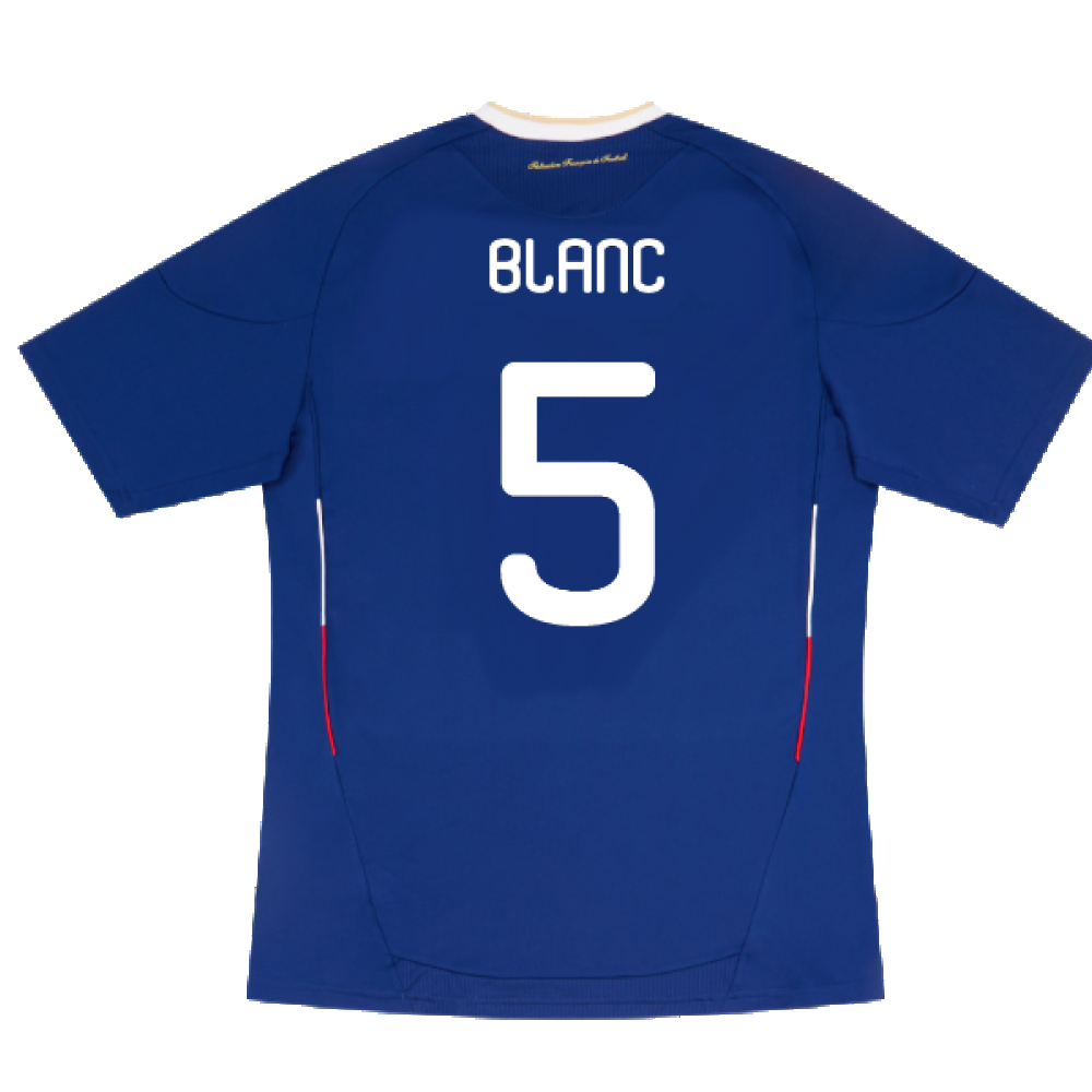 France 2010-11 Home Shirt (L) (Very Good) (BLANC 5)_1