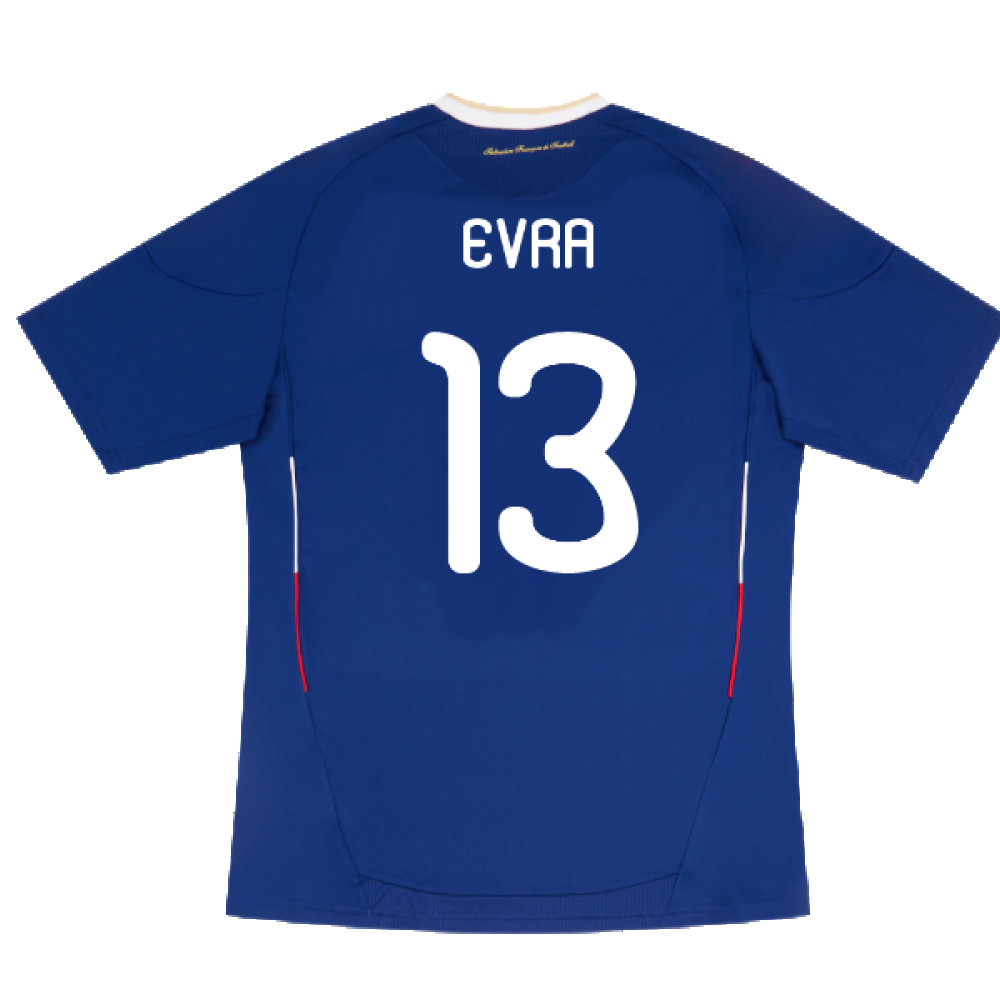 France 2010-11 Home Shirt (L) (Very Good) (Evra 13)_1