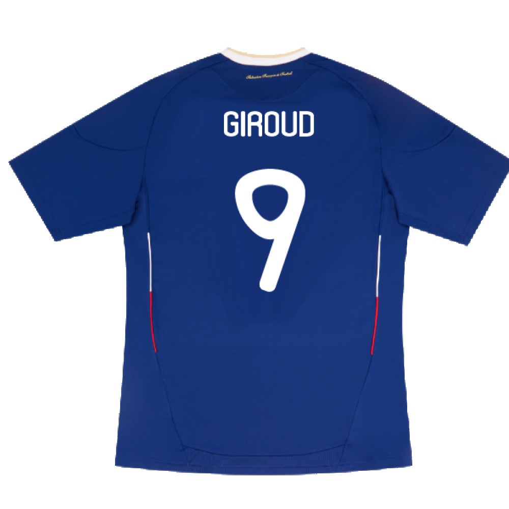 France 2010-11 Home Shirt (L) (Very Good) (GIROUD 9)_1