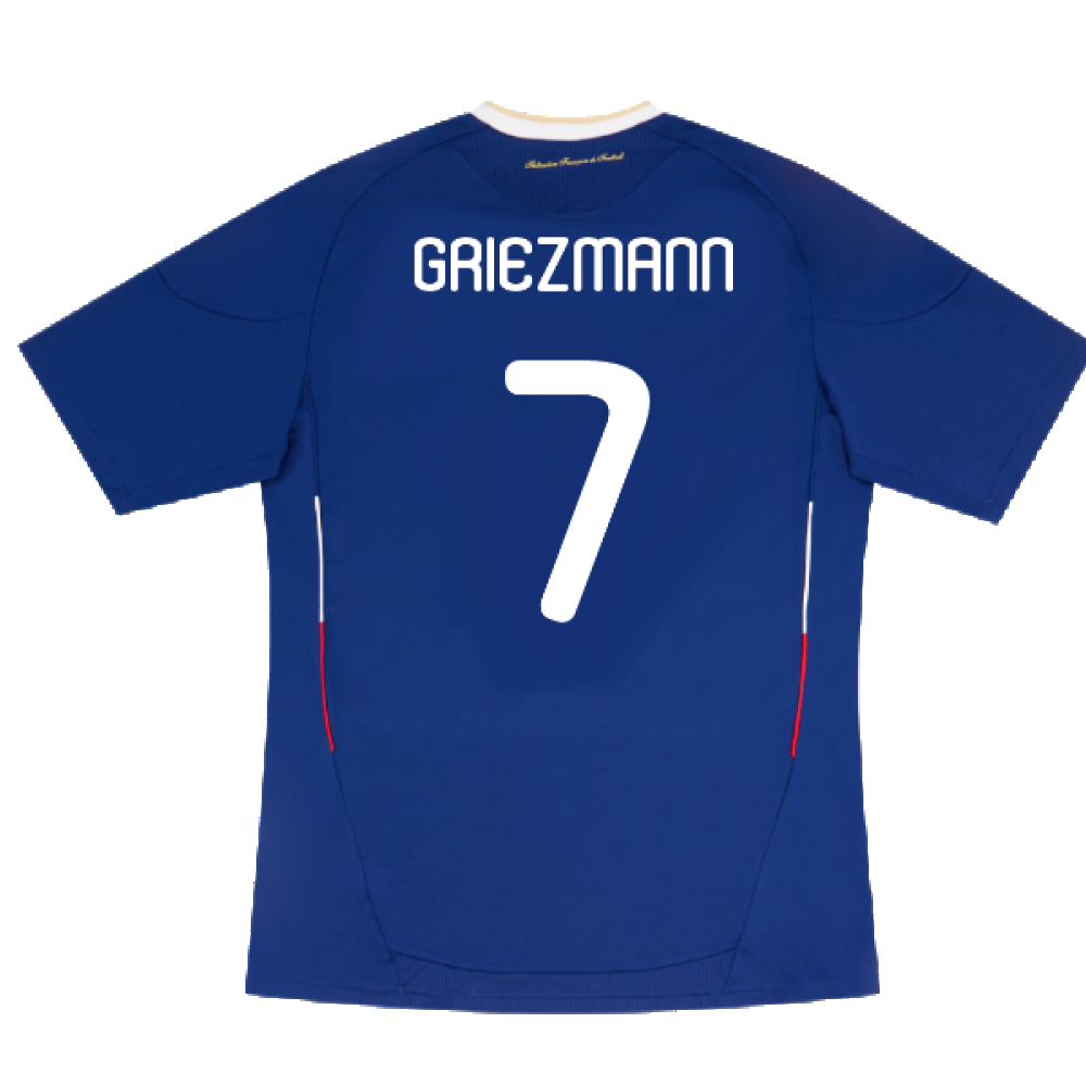 France 2010-11 Home Shirt (L) (Very Good) (GRIEZMANN 7)_1