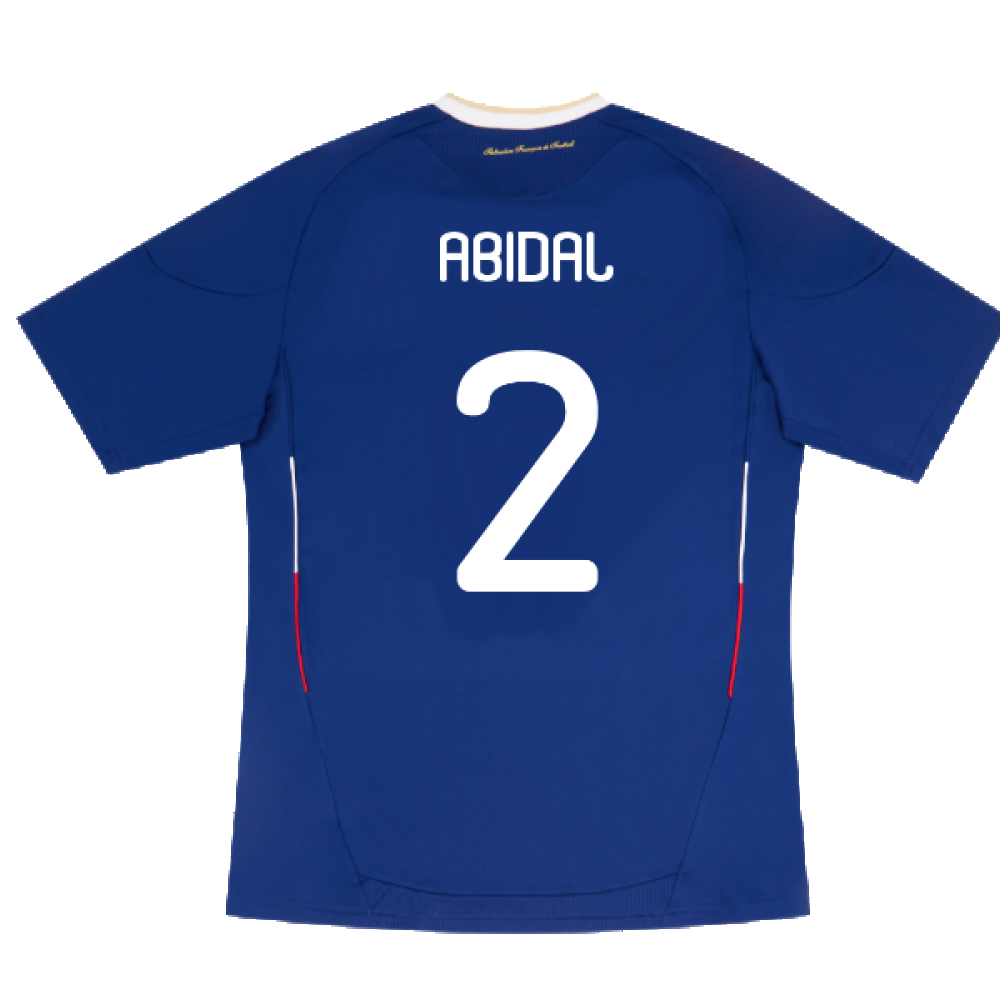 France 2010-2011 Home Shirt (M) (Excellent) (Abidal 2)_1