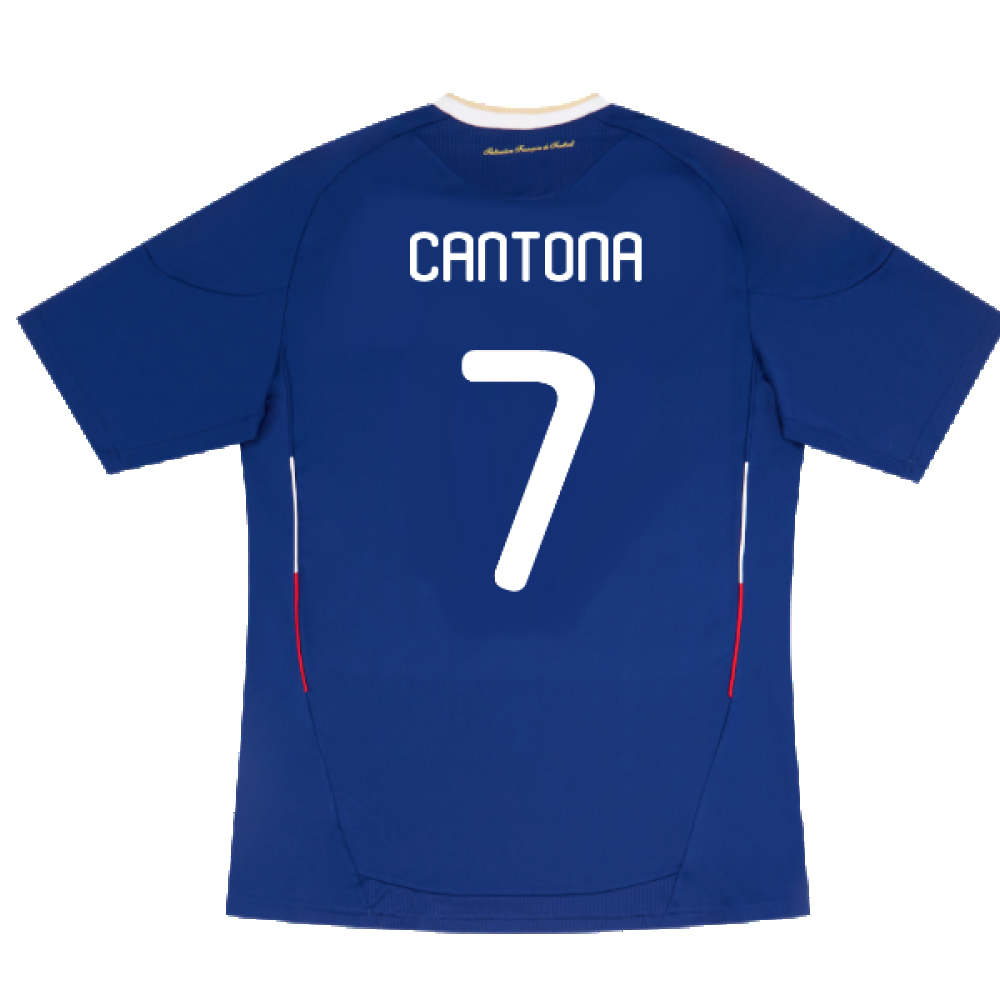 France 2010-2011 Home Shirt (M) (Excellent) (CANTONA 7)_1