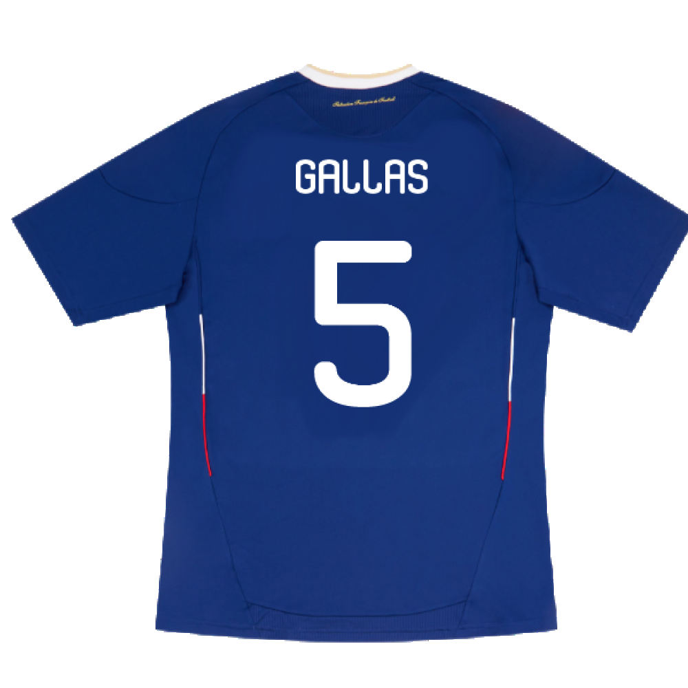 France 2010-2011 Home Shirt (L) (Excellent) (Gallas 5)_1