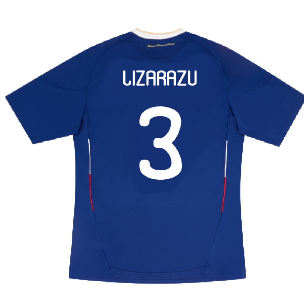 France 2010-2011 Home Shirt (M) (Excellent) (LIZARAZU 3)_1